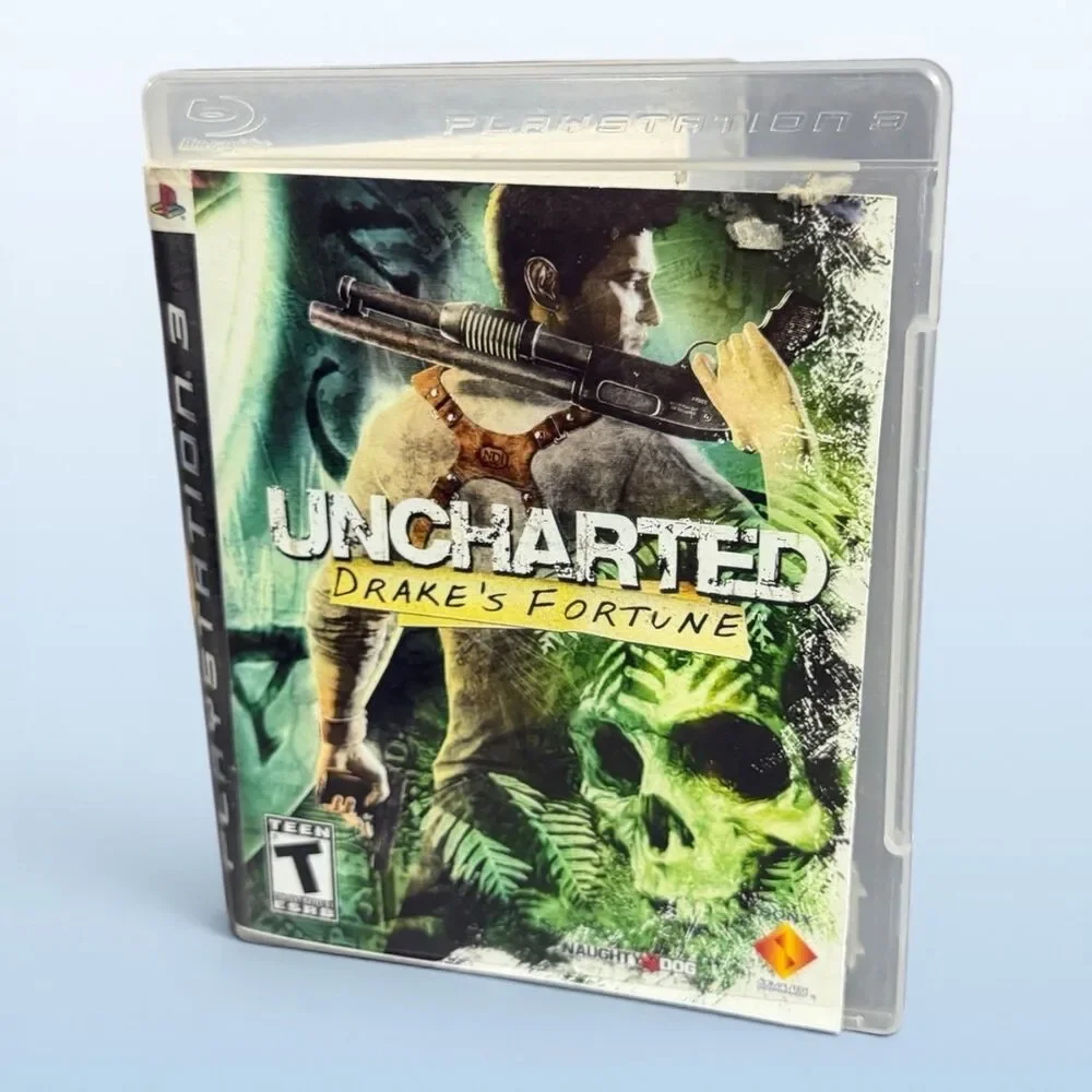 Sony PlayStation 3 (PS3) - Uncharted; Drake’s Fortune - Case/Disc - No Manual